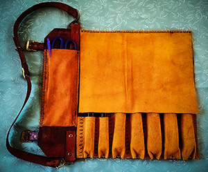 JN Handmade Leather Sheath LS13d